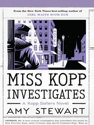 cover image of Miss Kopp Investigates
